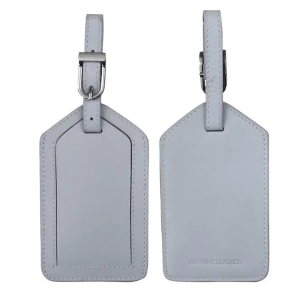 Leather Luggage Tag | Lavender